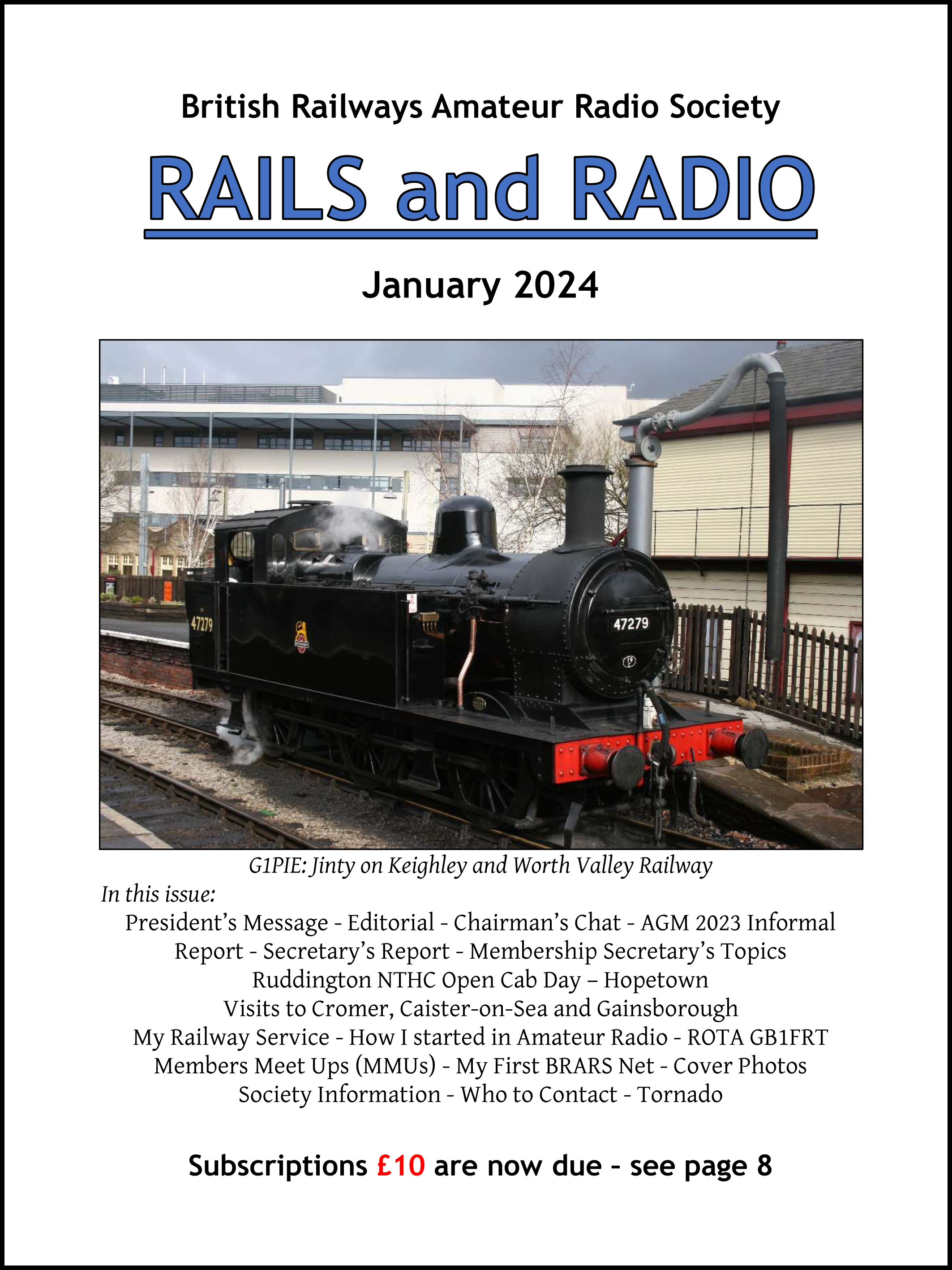 Rails & Radio magazine January 2024