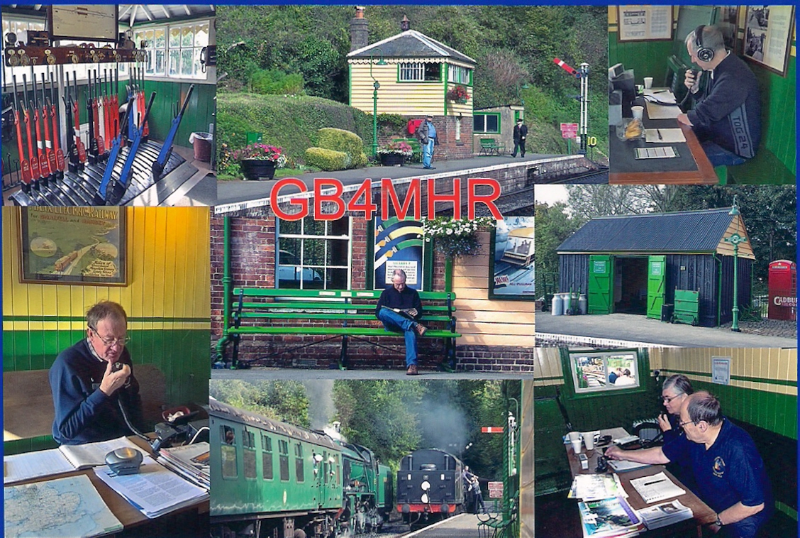 GB4MHR Horndean & District ARC at the Medstead & Four Marks station on the Watercress Line for ROTA 2017