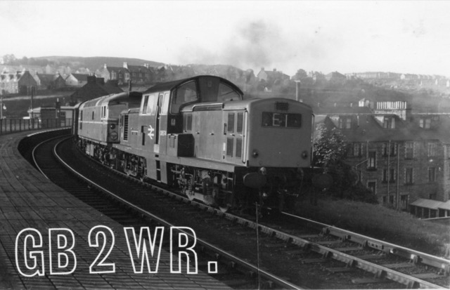 GB2WR commemorating the Waverley Route closure in 1969 GB2WR commemorating the Waverley Route closure in 1969