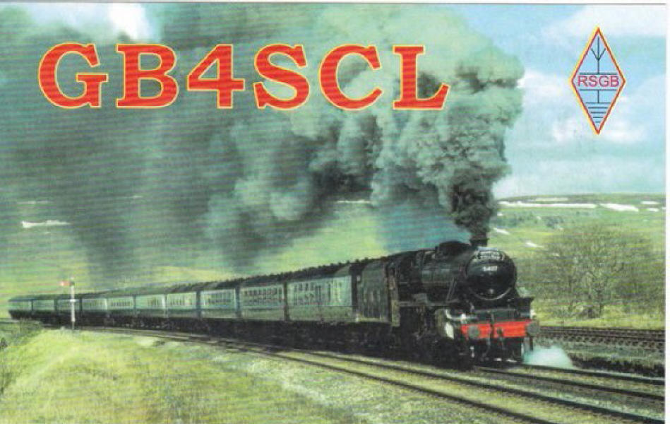 GB4SCL QSL card GB4SCL QSL card
