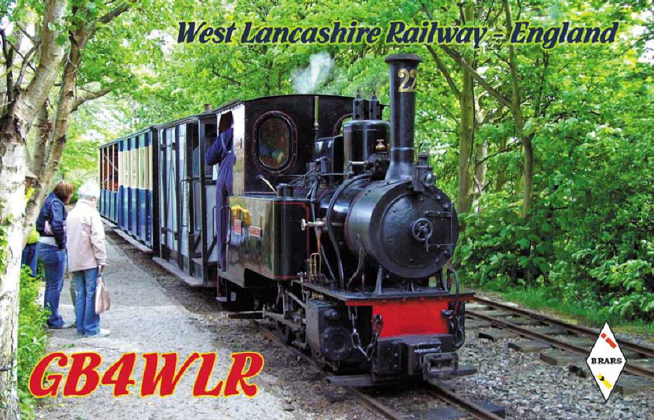 GB4WLR QSL card GB4WLR QSL card