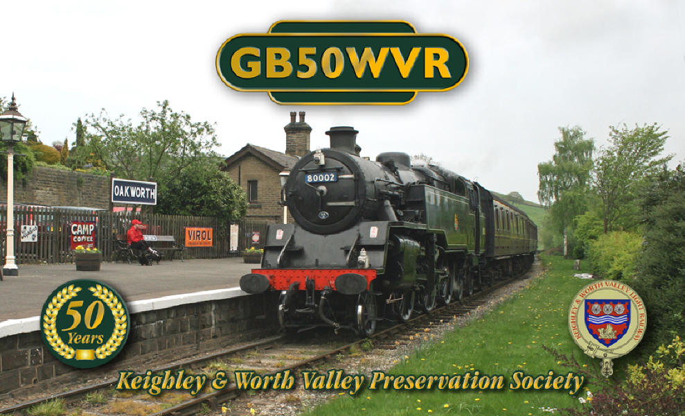 GB50WVR QSL card showing 80002 GB50WVR QSL card showing 80002
